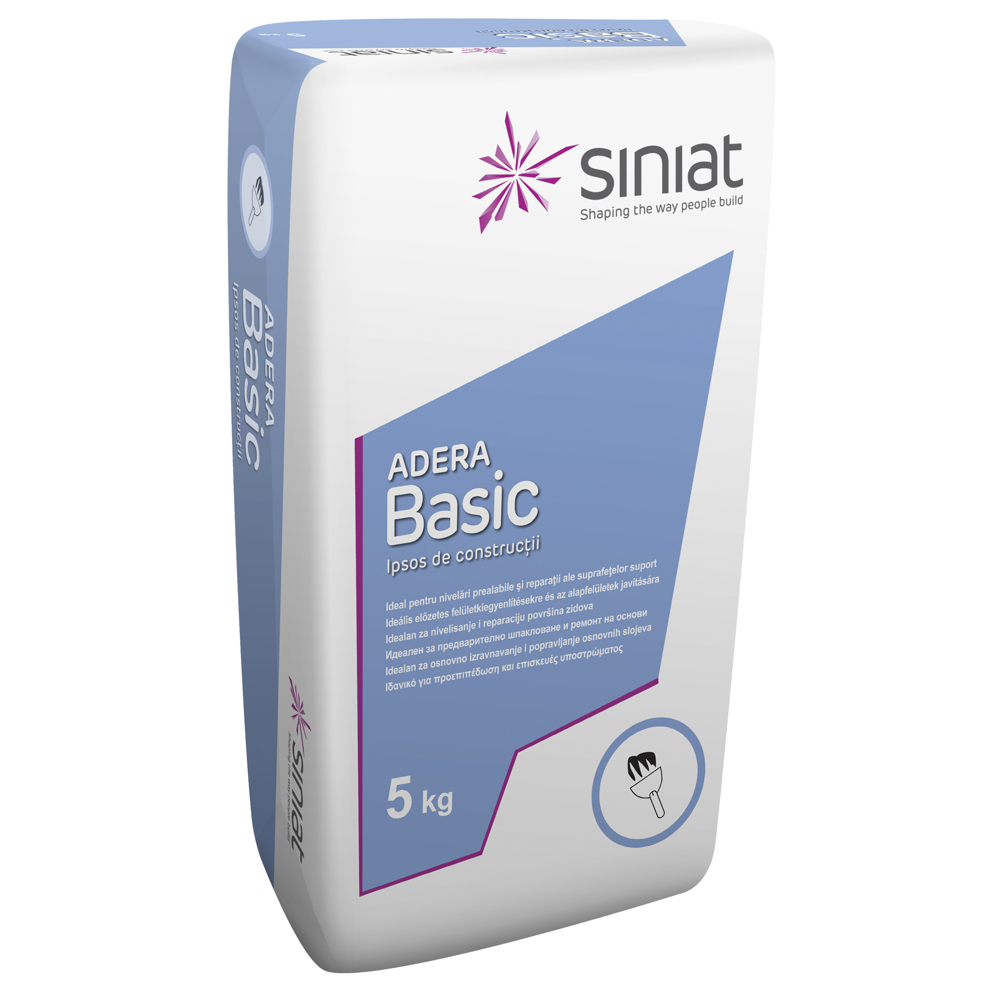 Ipsos pentru constructii, 5Kg Siniat Adera Basic