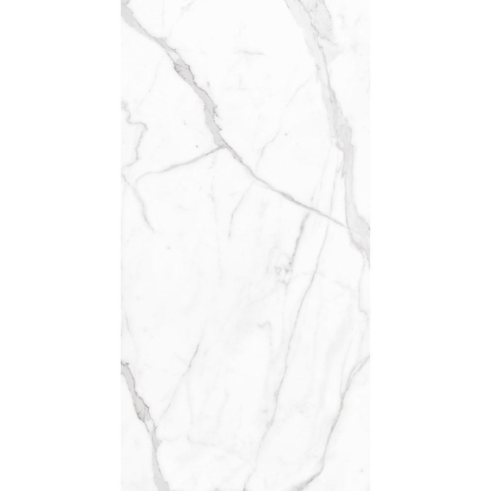 Gresie interior/exterior Global, marmura alb lucios, 60 x 120 cm, 9 mm, 1.44 m2/cutie