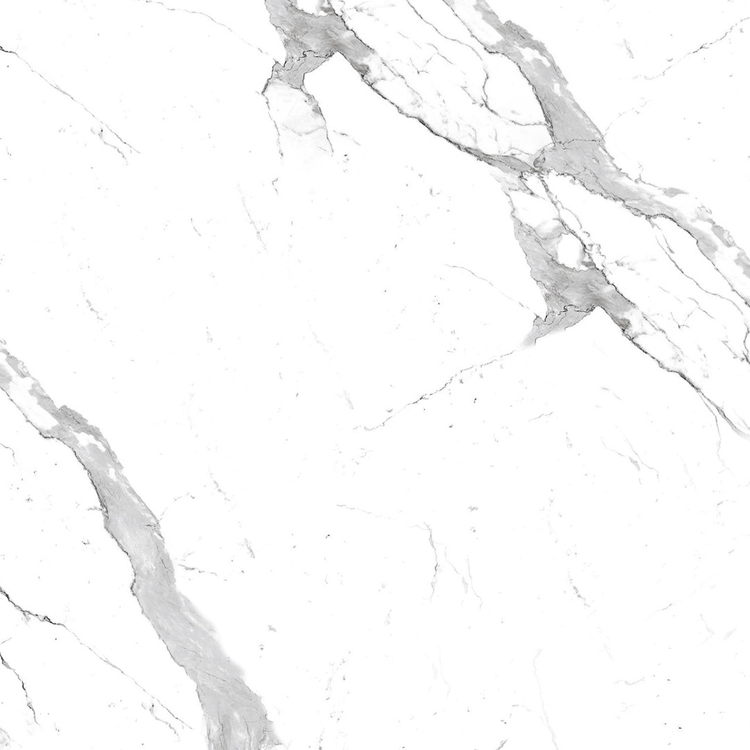 Gresie interior/exterior Statuario, marmura alb lucios, 60 x  60 cm, 8 mm, 1.44 m2/cutie