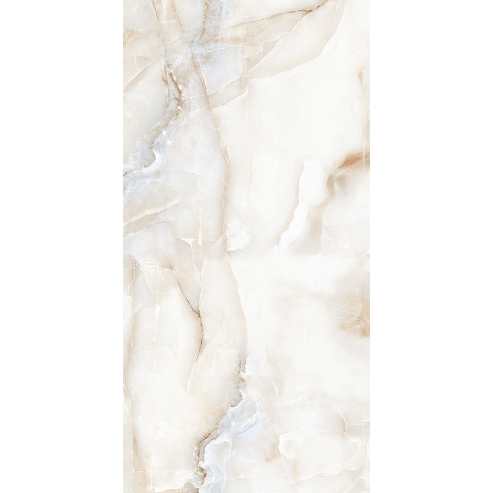 Gresie interior/exterior Sky, marmura bej lucios, 60 x 120 cm, 9 mm, 1.44 m2/cutie