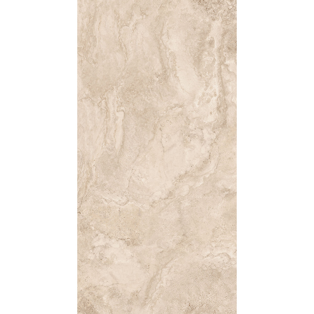 Gresie interior/exterior Travertino, marmura bej mat, 60 x 120 cm, 9 mm, 1.44 m2/cutie