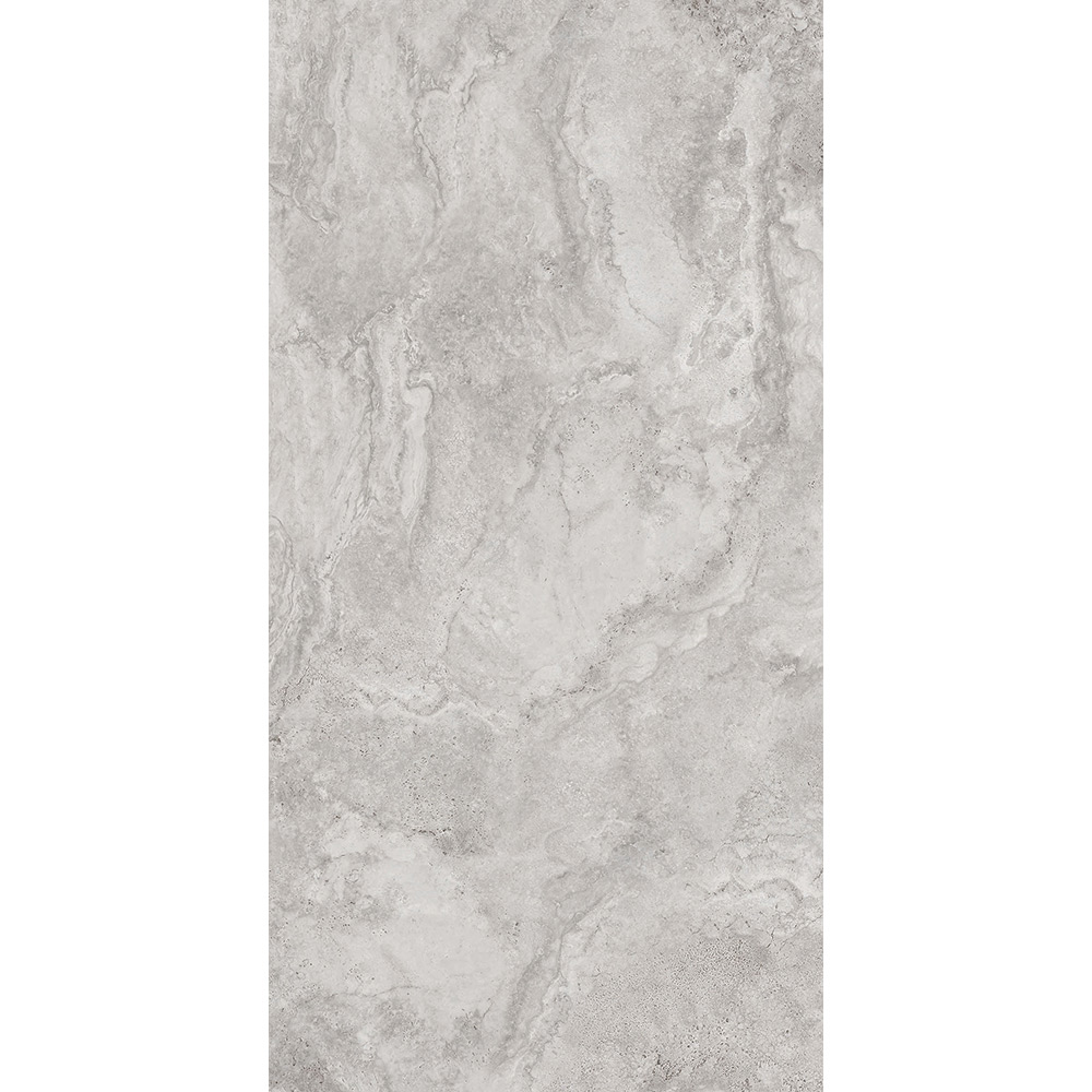 Gresie interior/exterior Travertino, marmura gri mat, 60 x 120 cm, 9 mm, 1.44 m2/cutie