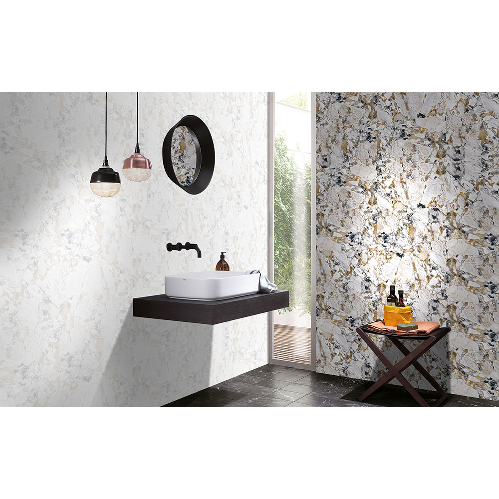 Gresie interior/exterior Panama, marmura multicolor lucios, 60 x  60 cm, 9 mm, 1.44 m2/cutie