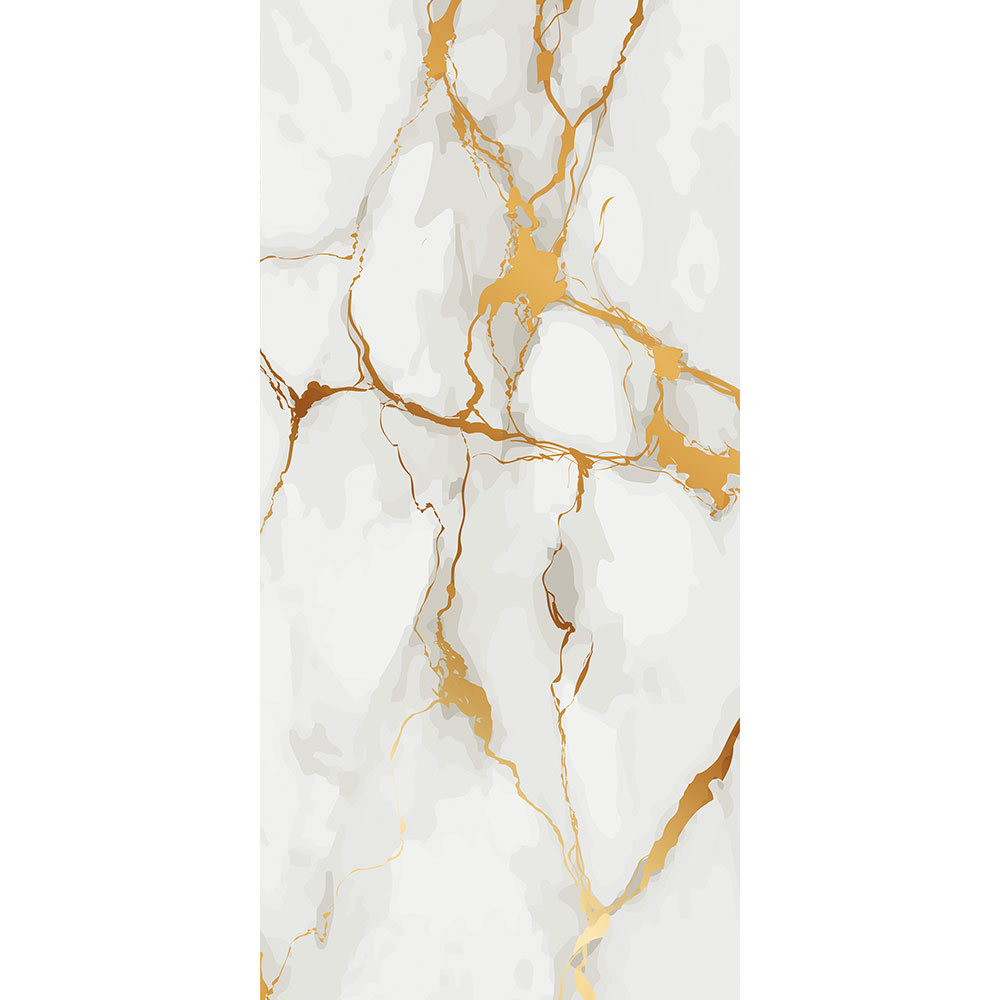 Gresie interior/exterior Carrara, marmura Multicolor lucios, 60 x 120 cm, 10 mm, 1.44 m2/cutie