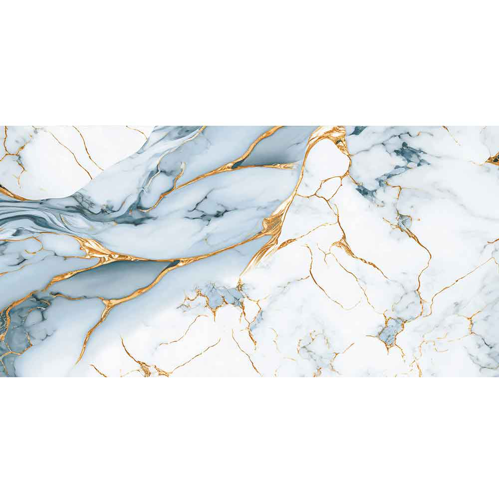 Faianta interior ART Pacific Gold Blue SQ, multicolor, 29.6 x 59.6 cm, 10 mm, 1.41 mp/cutie
