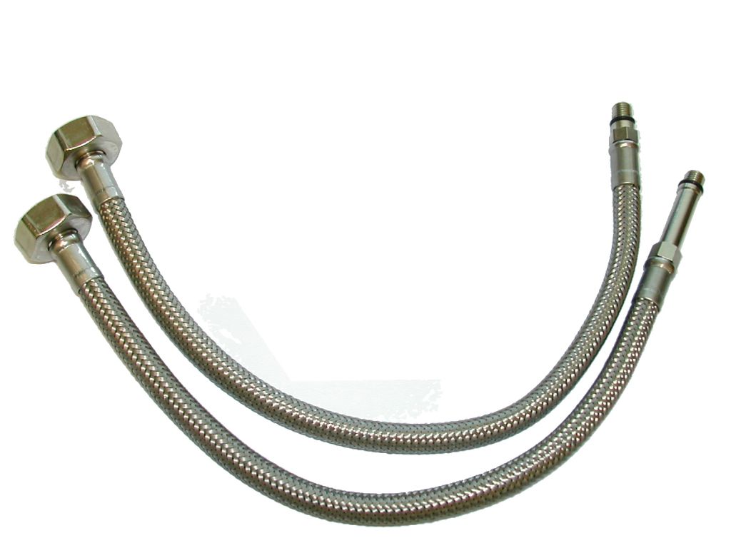 Racord flexibil baterii din inox gofrat, 60 cm