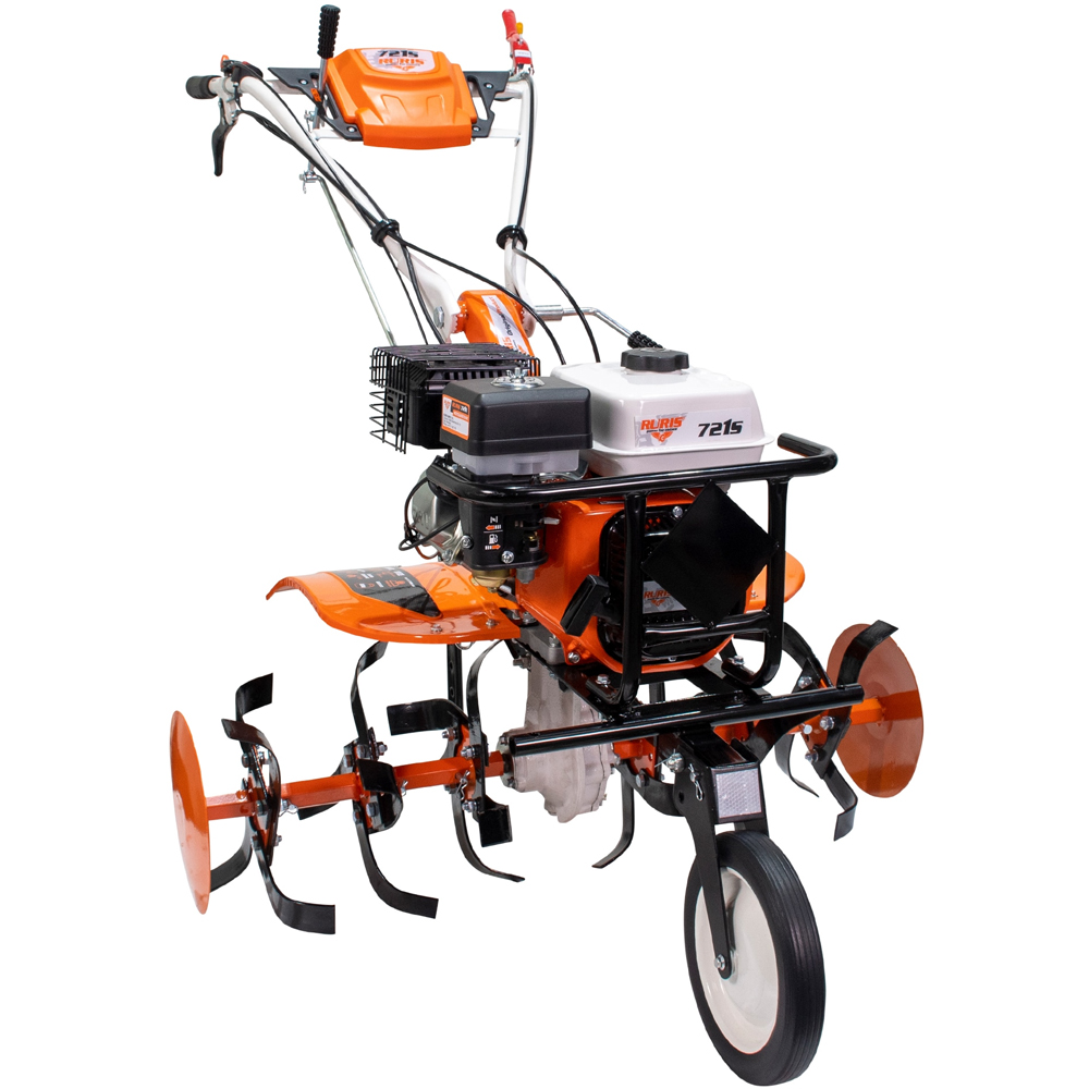 Motocultor pe benzina Ruris 721S, 8.5CP, 208CC, 4 timpi, atime de lucru 100 cm
