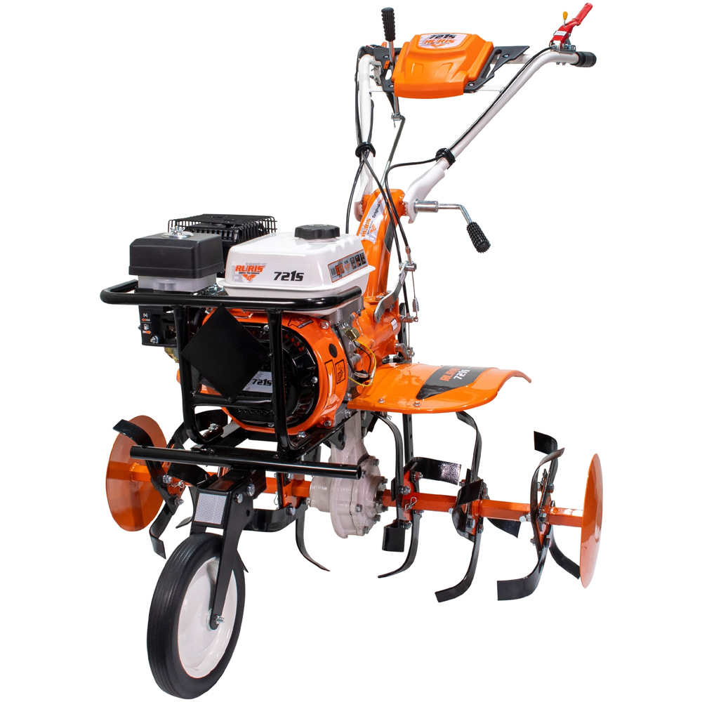 Motocultor pe benzina Ruris 721S, 8.5CP, 208CC, 4 timpi, atime de lucru 100 cm