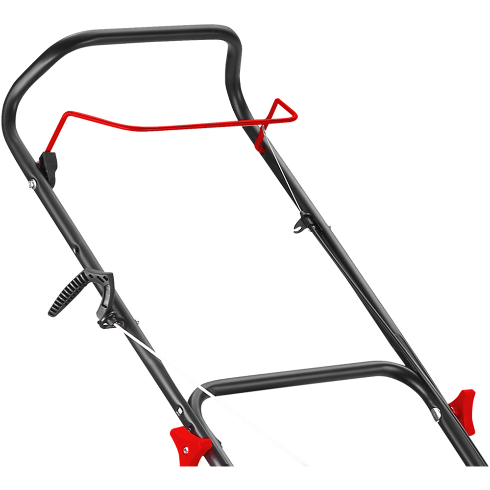 Masina de tuns gazonul RURIS Zimbru 779, Benzina, 3.5CP, 146CC, latime taiere 7 cm, cos 50L, rosu