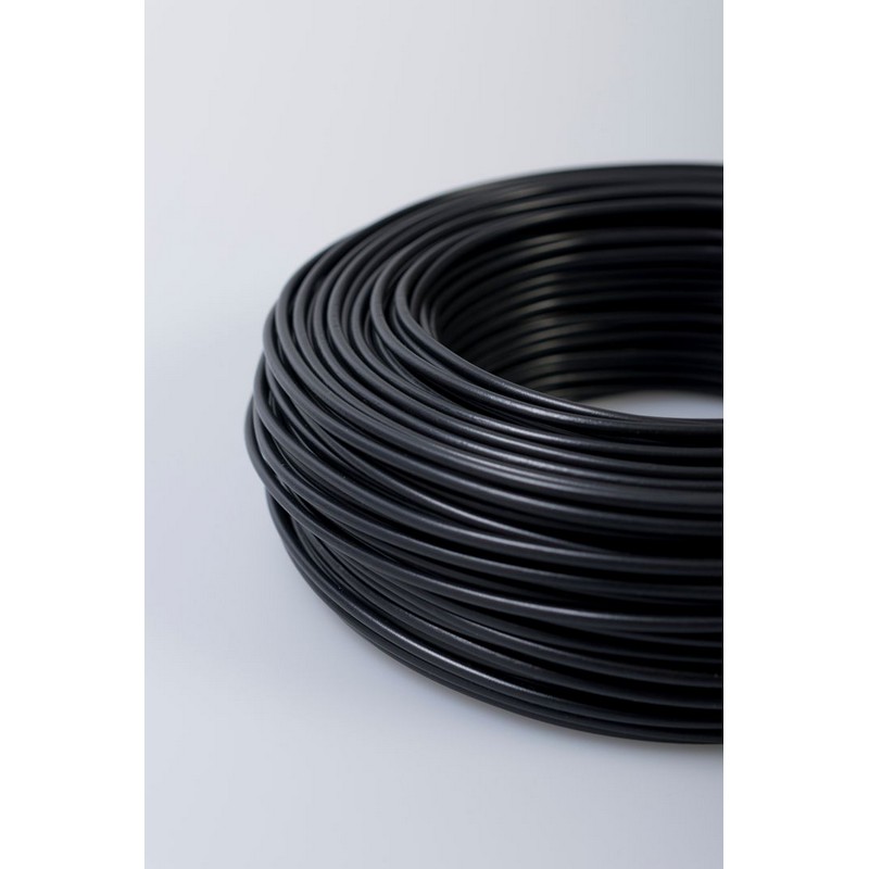 Cablu electric FY, 1 x 1,5  mmp, cupru rigid, negru, rola 100 m