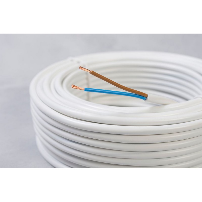 Cablu electric MYYM, 2 x 1,5  mmp, cupru flexibil, rola 50 m