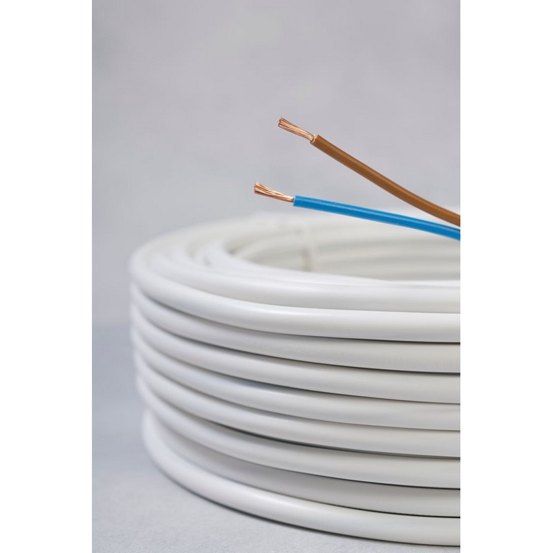 Cablu electric MYYM, 2 x 1,5  mmp, cupru flexibil, rola 50 m