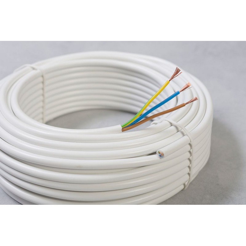 Cablu electric MYYM, 3 x 1,5  mmp, cupru flexibil, rola 50 m