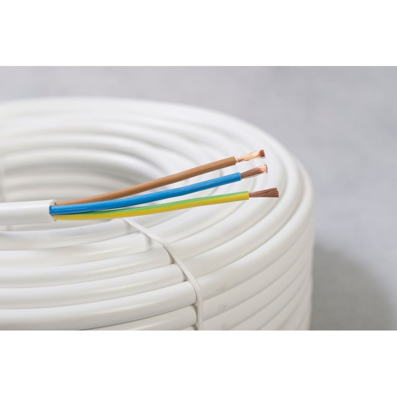Cablu electric MYYM, 3 x 1,5  mmp, cupru flexibil, rola 50 m