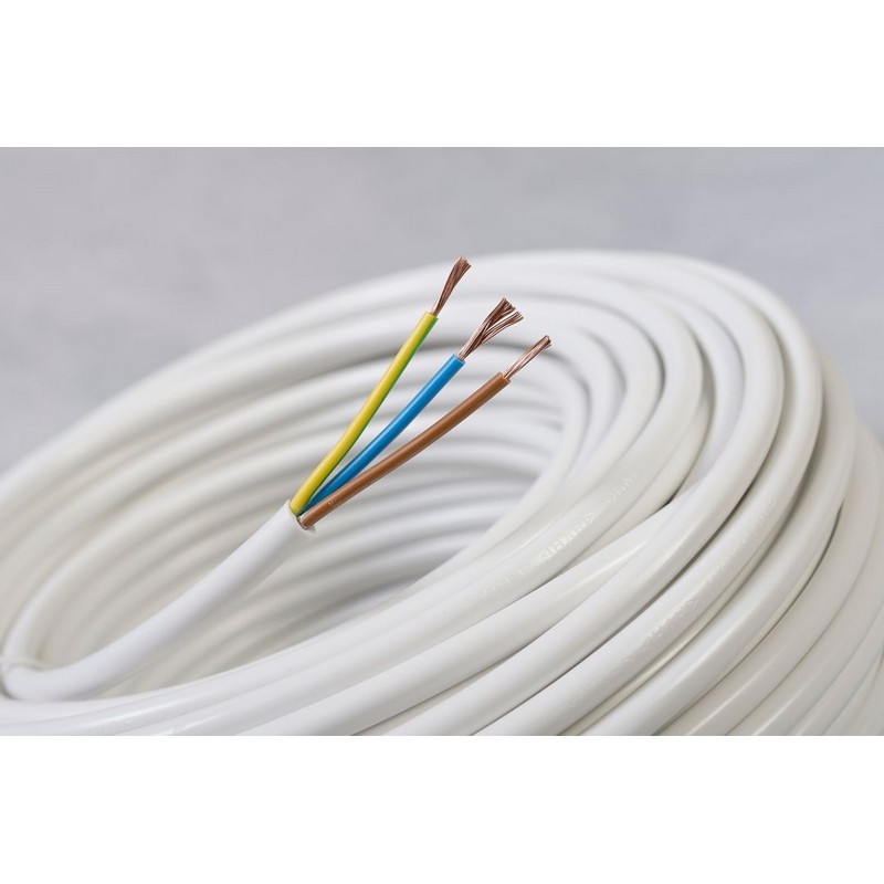 Cablu electric MYYM, 3 x 1,5  mmp, cupru flexibil, rola 50 m