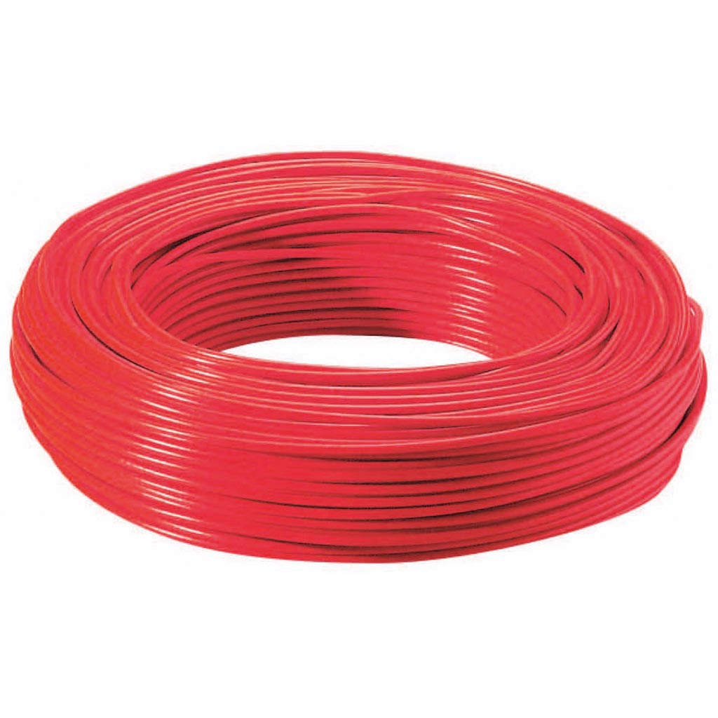Cablu electric MYF, 1,5 mmp, cupru flexibil, rosu, rola 5 m