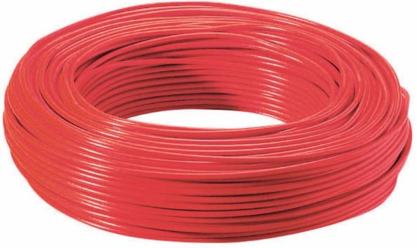Cablu electric MYF, 1 x 1,5 mmp, cupru flexibil, rosu, rola 25 m