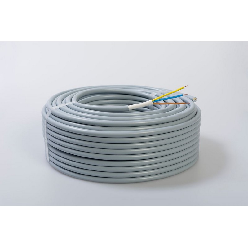 Cablu electric CYY-F, 3 x 1,5  mmp, cupru rigid, rola 50 m