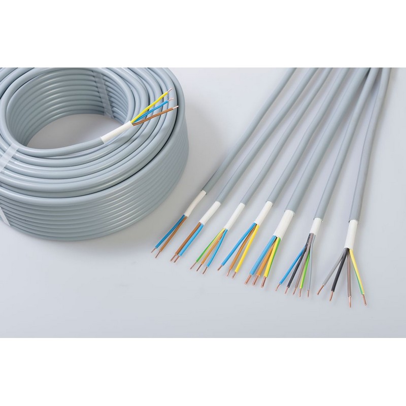Cablu electric CYY-F, 3 x 1,5  mmp, cupru rigid, rola 50 m
