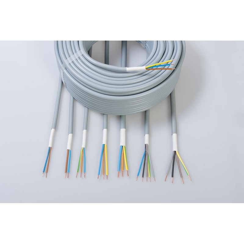 Cablu electric CYY-F, 3 x 1,5  mmp, cupru rigid, rola 50 m