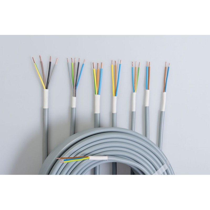 Cablu electric CYY-F, 3 x 2,5 mmp, cupru rigid, rola 50 m