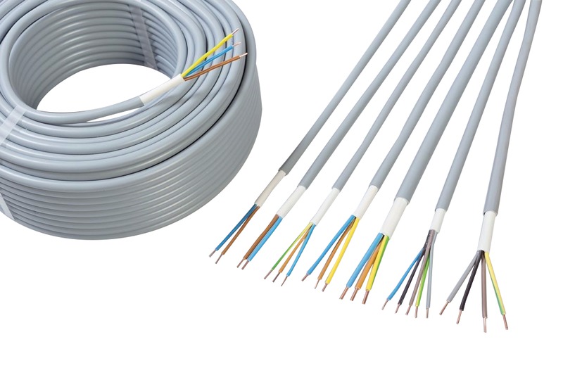 Cablu electric CYY-F, 3 x 2,5 mmp, cupru rigid, rola 10 m