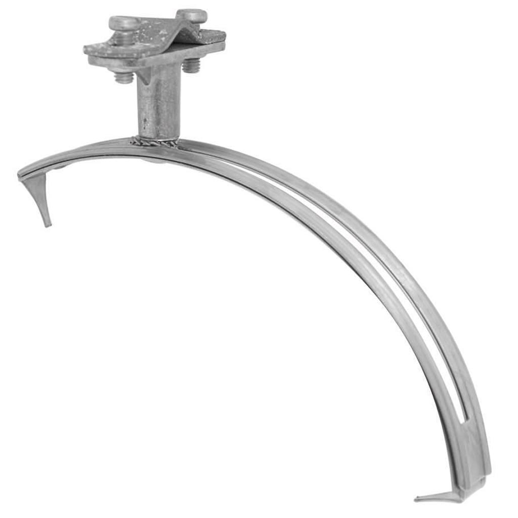 Accesoriu reglabil de impamantare pentru protectia trasnetului LDT, tip arc, otel, reglabil 8-12 mm 