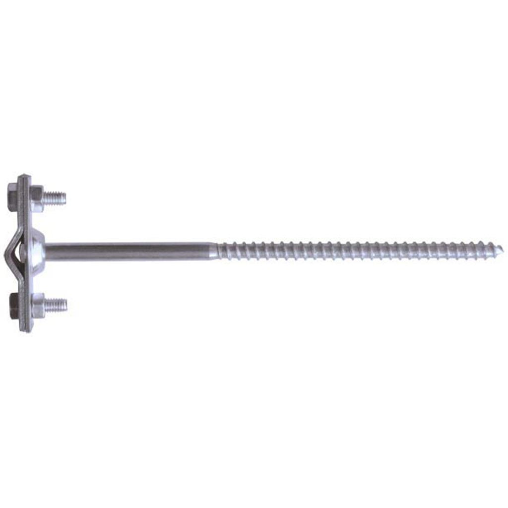 Suport fixare fir otel zincat, 14 cm