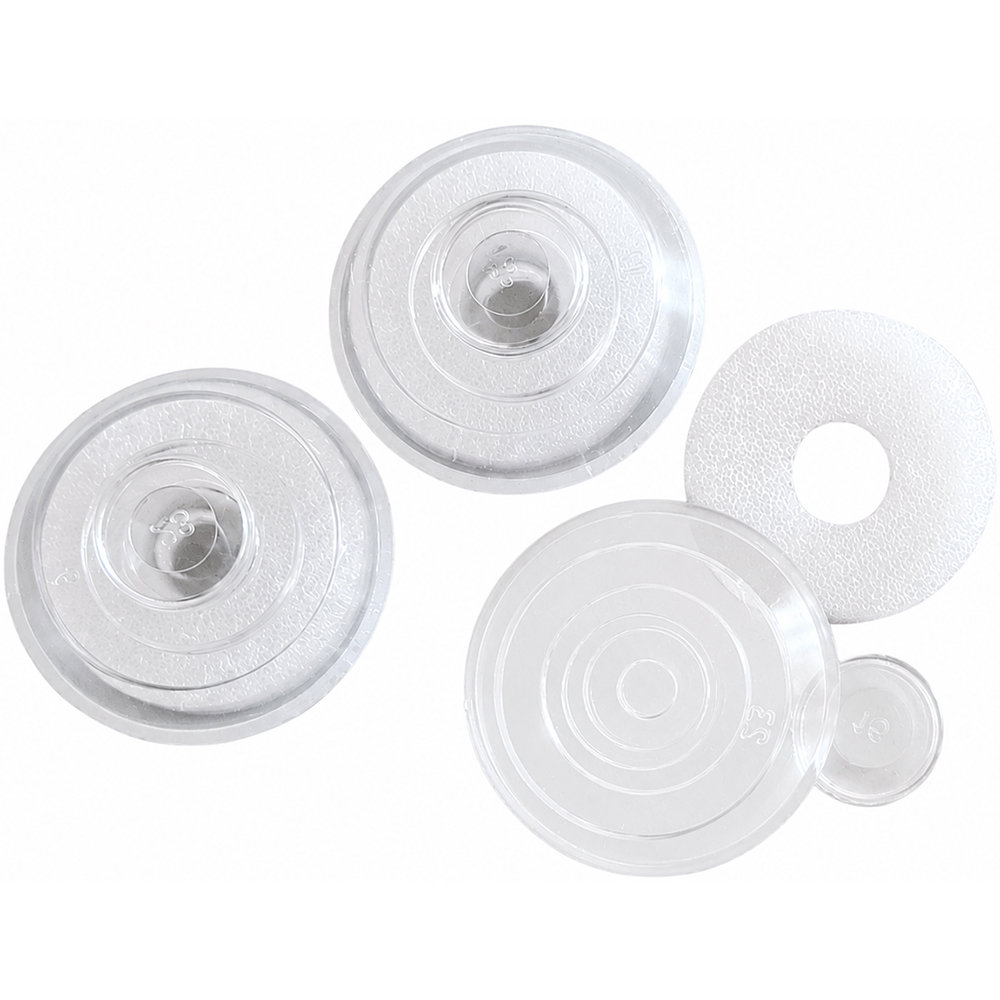 Saiba policarbonat, transparent, 6 x 30 mm, 20 buc