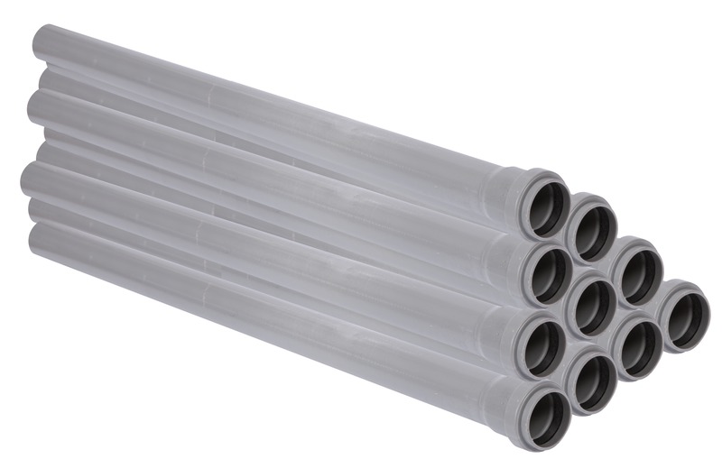 Teava PVC mufa si garnitura, 32 mm, 0.25 m  Valplast