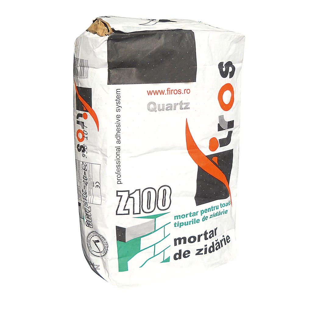 Mortar zidarie Firos Z100, M10, 25Kg