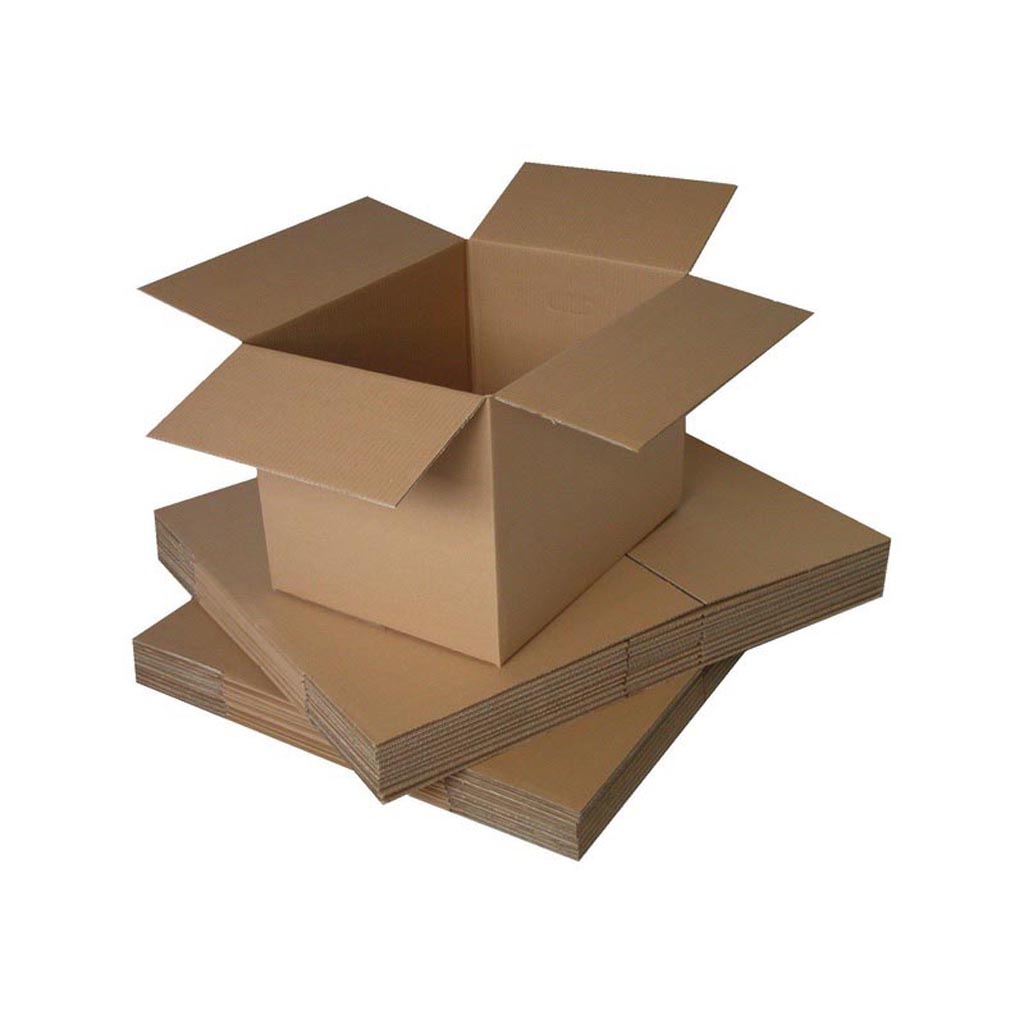 Cutie carton Kraft, maro, 55 x 35 x 34 cm