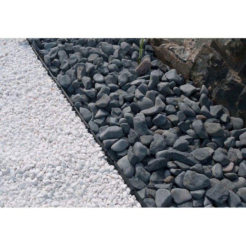 Piatra decorativa ardezie, interior-exterior, negru, 3-6 cm, 20 Kg kg