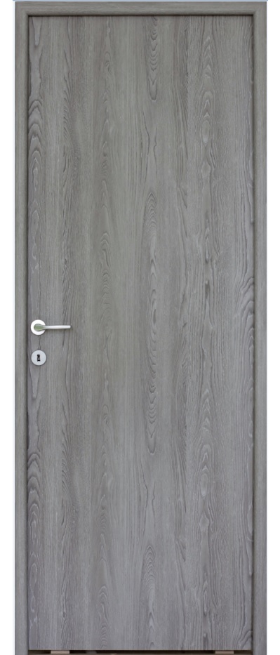 Usa interior Karpat, fara geam, reversibila, MDF, 68 x 203 cm, gri