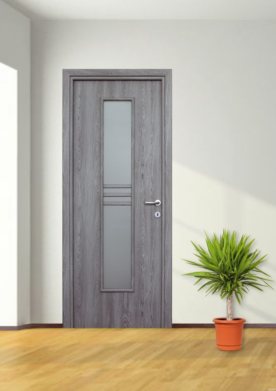 Set pervaz, MDF, 6 x 210 cm, gri
