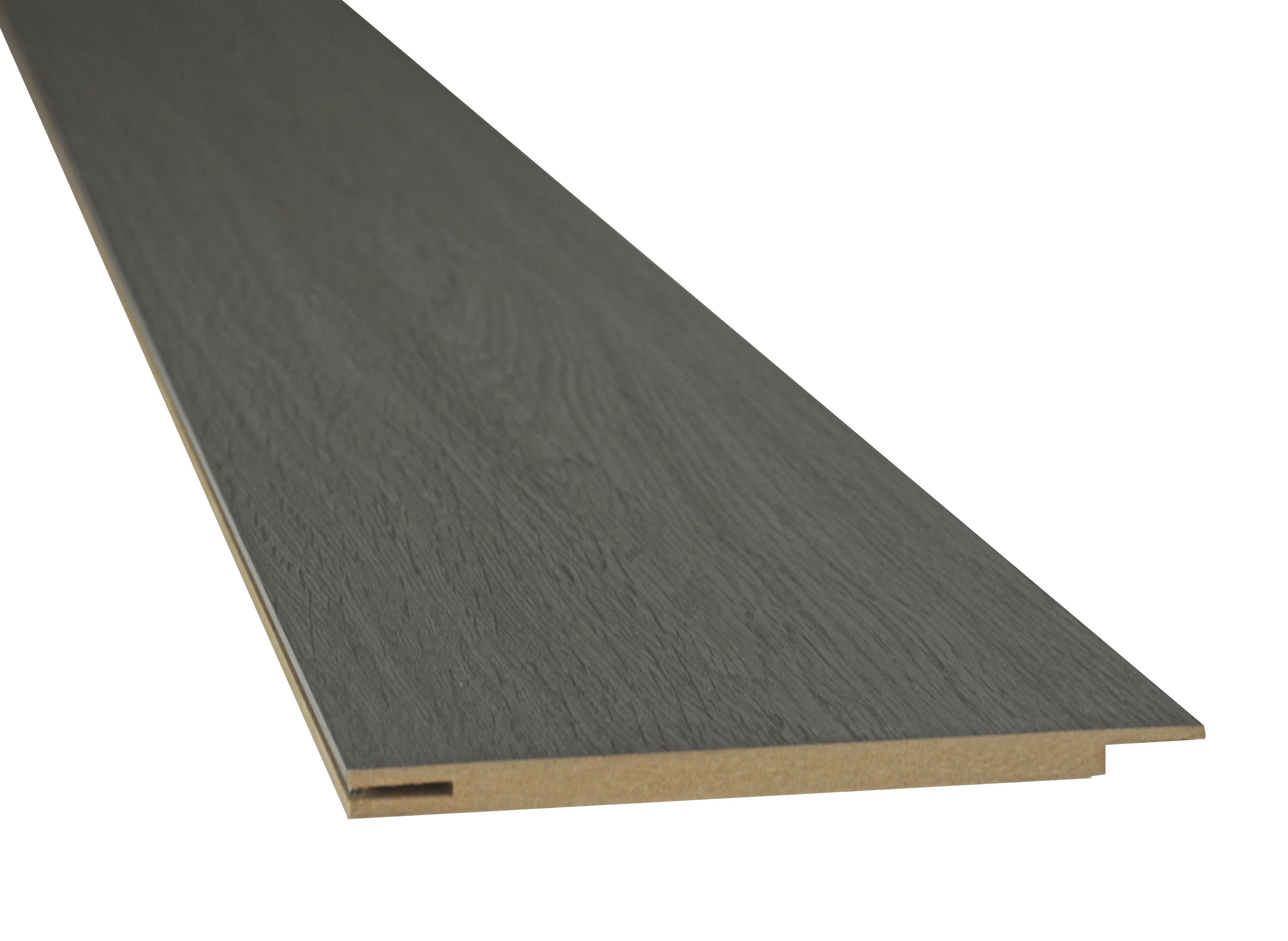 Set extensie toc, MDF, 17 x 210 cm, gri antracit