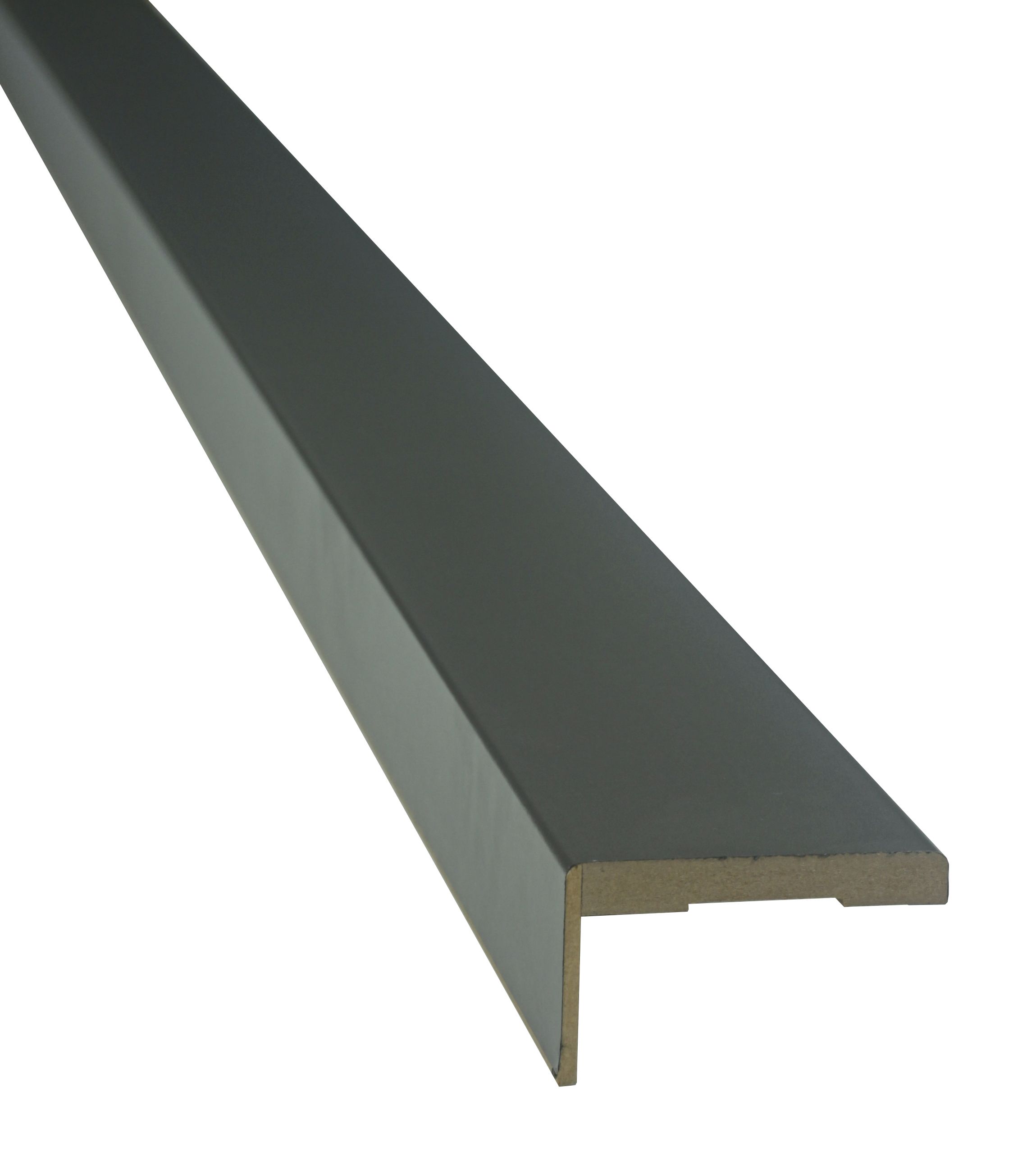 Set pervaz reglabil, pentru usi vopsite antracit, 7 x 215 cm 