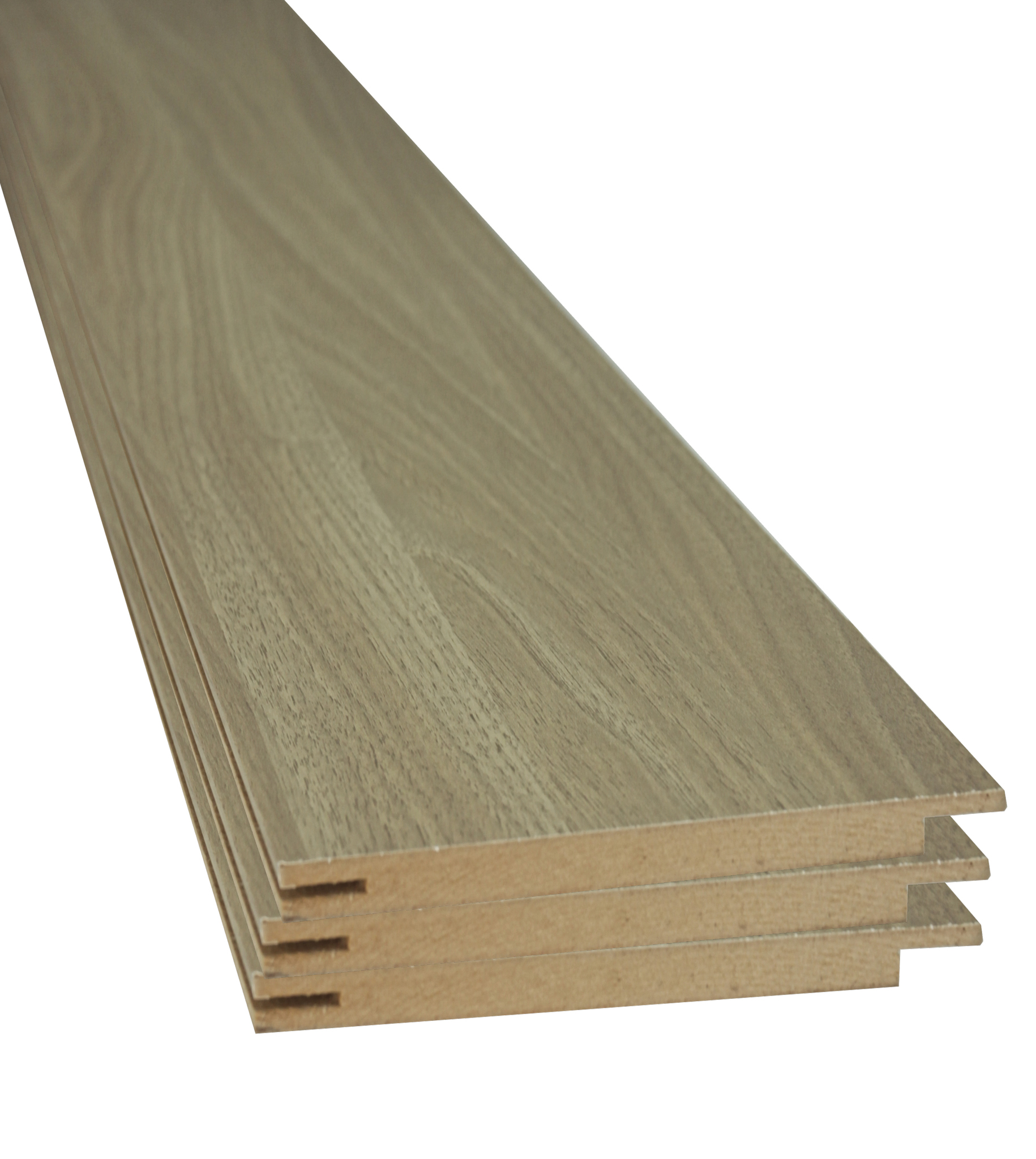 Set extensie toc, MDF, 12 x 210 cm, maro deschis