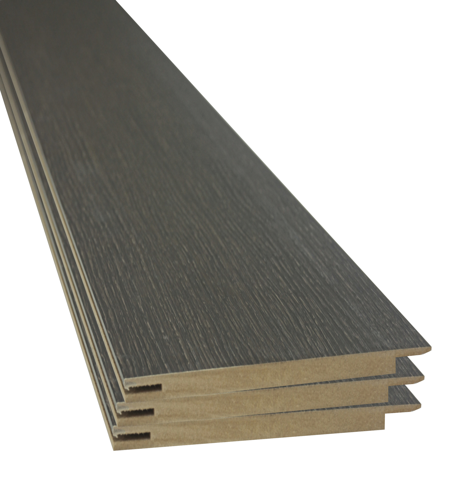 Set extensie toc, MDF, 12 x 210 cm, maro inchis