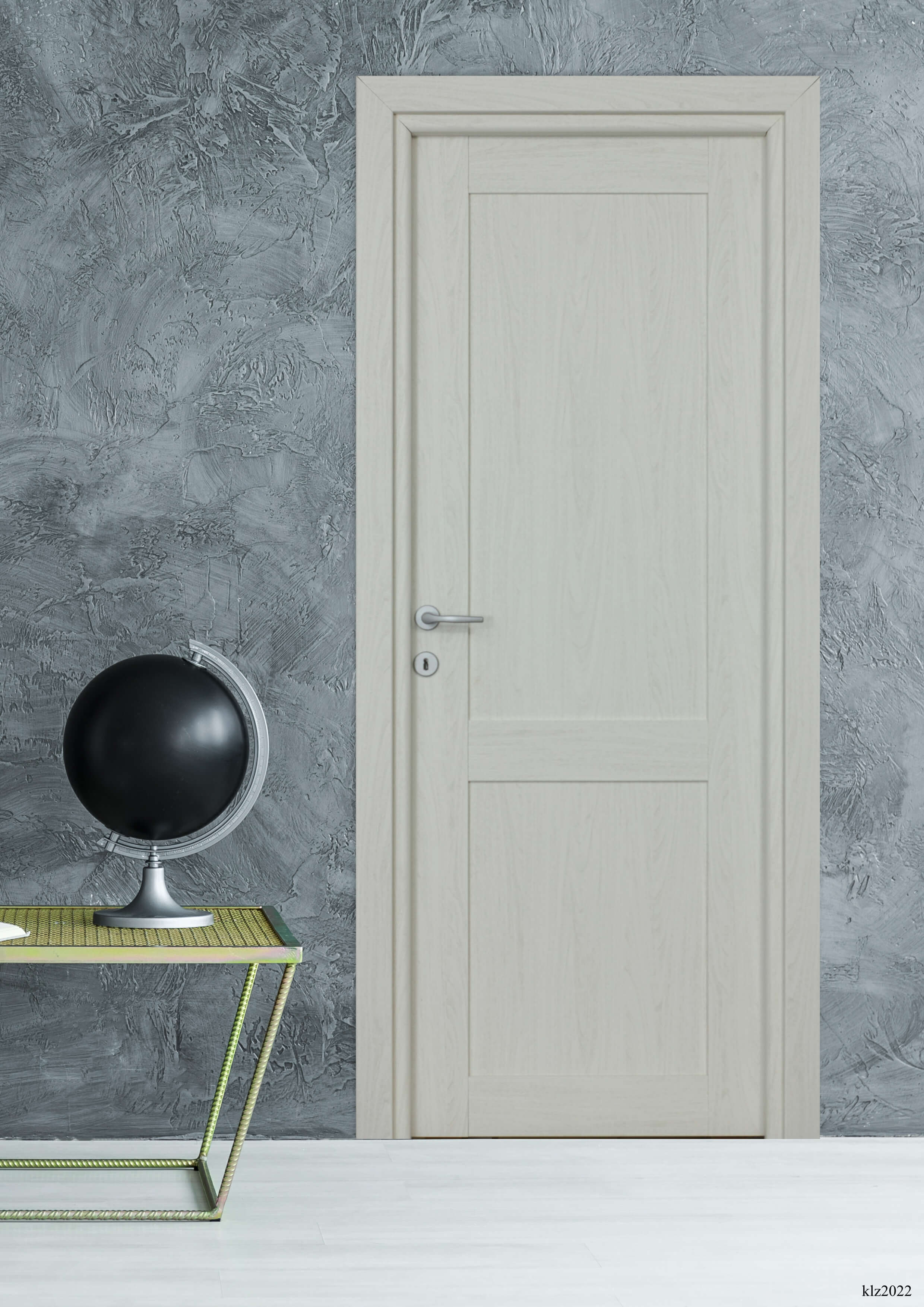 Usa interior Mod, fara geam, reversibila, MDF, 78 x 203 cm, alb