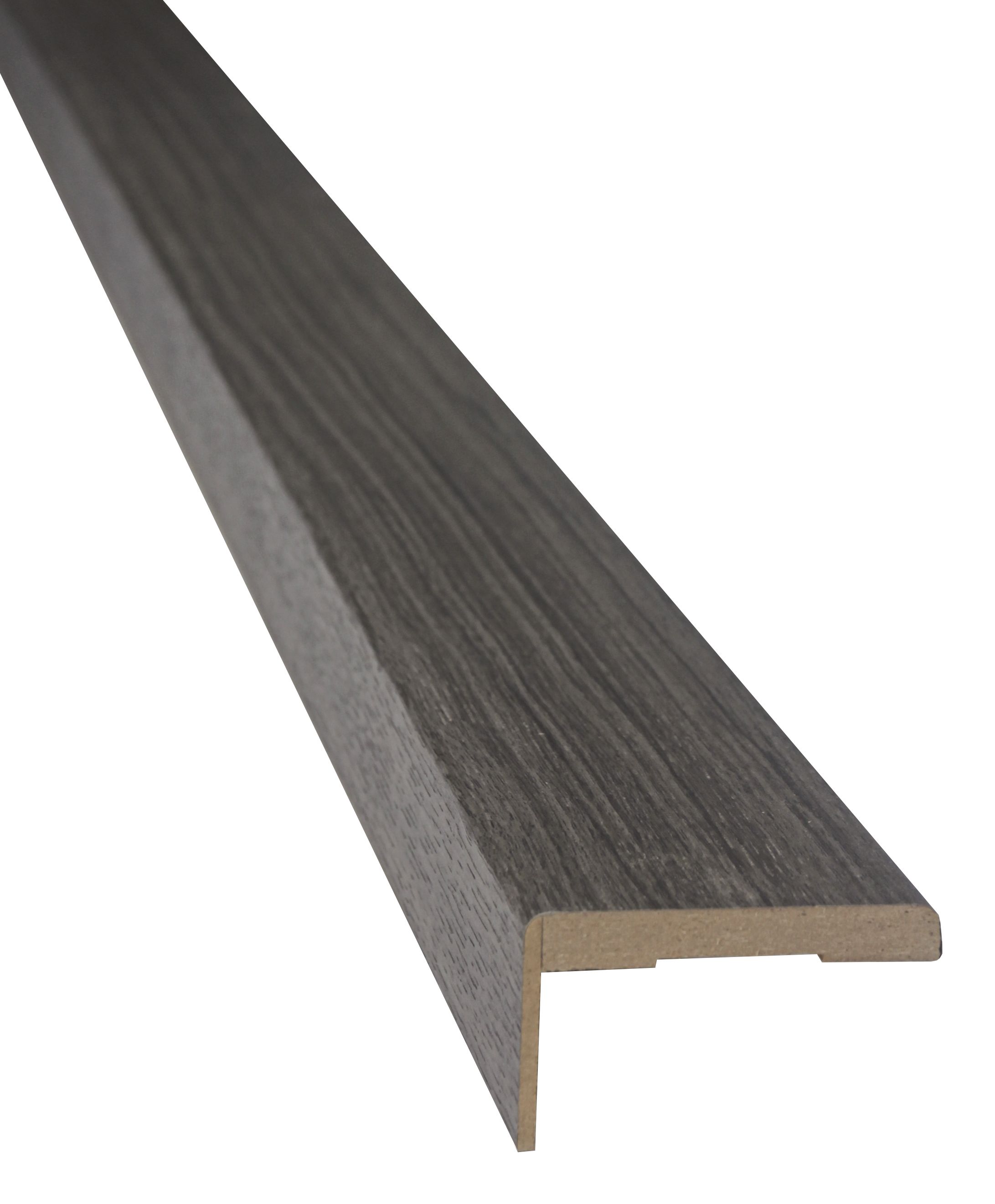 Set pervaz reglabil, MDF, 7.3 x 215 cm, alb