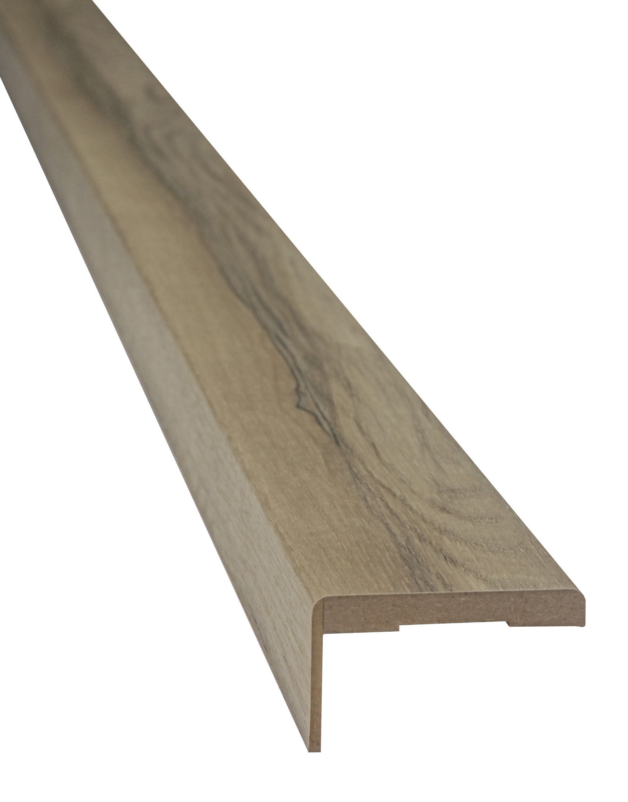 Set pervaz reglabil, MDF, 7.3 x 215 cm, maro deschis