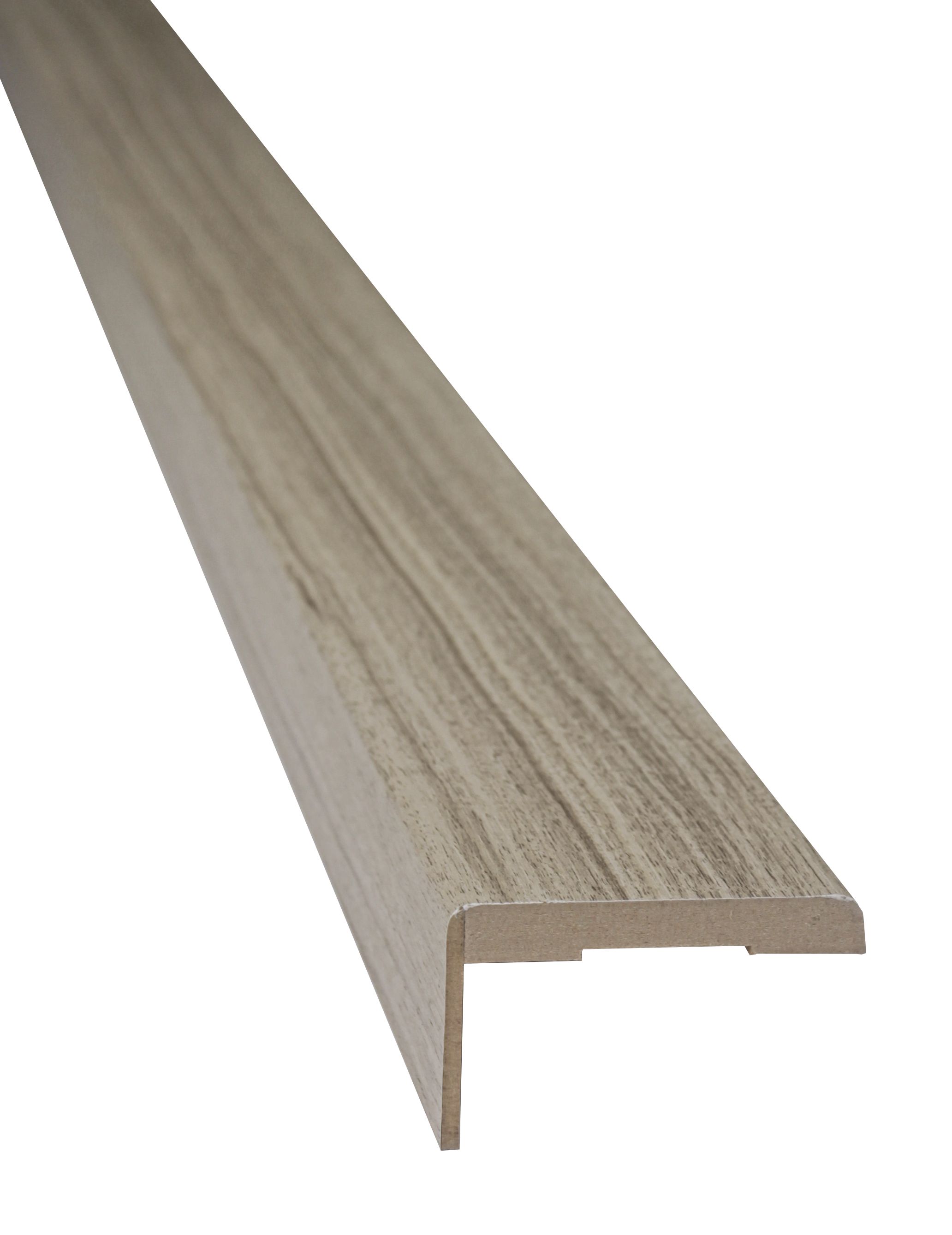 Set pervaz reglabil, MDF, 7.3 x 215 cm, crem