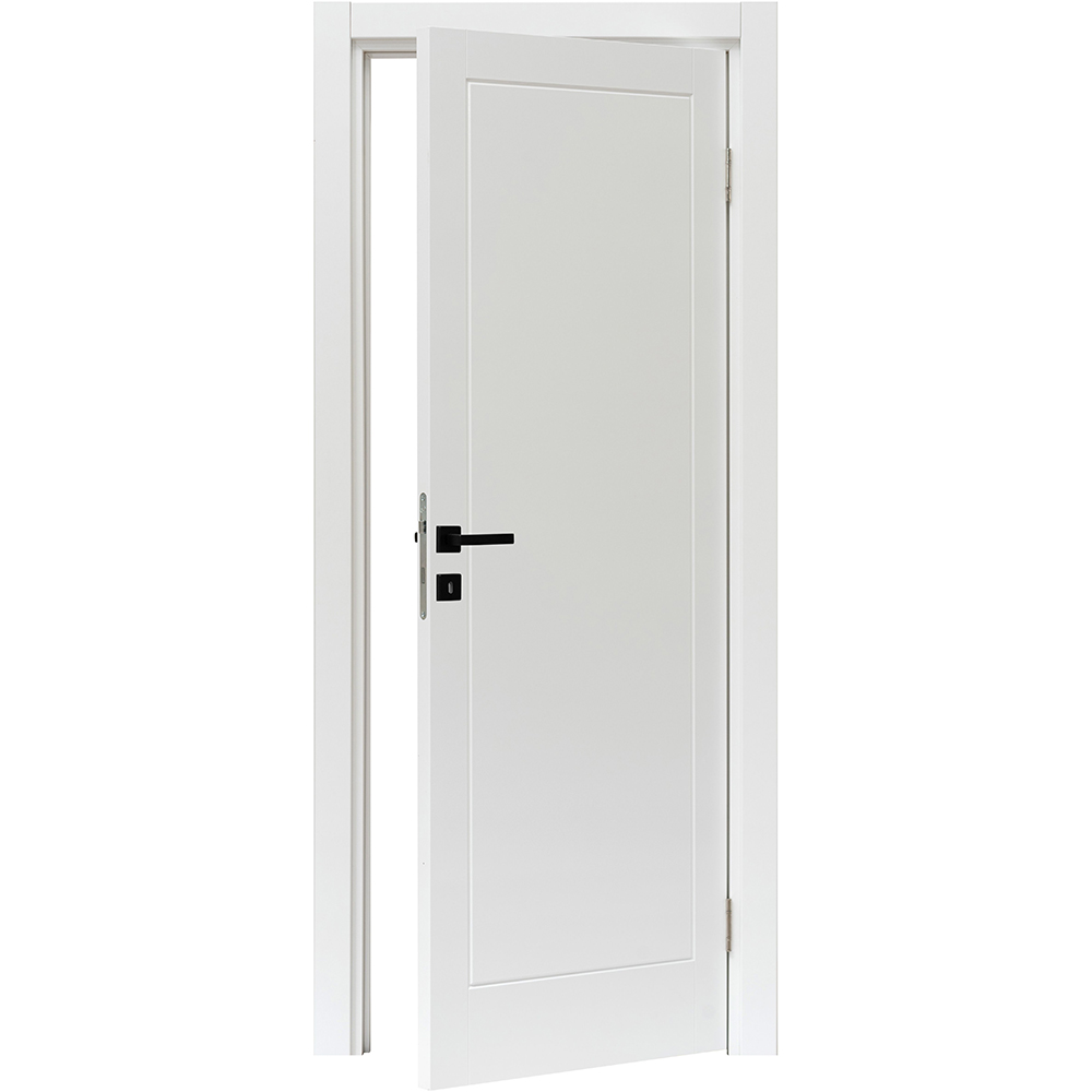 Usa interior Cristal, fara geam, reversibila, MDF, 88 x 203 cm, alb