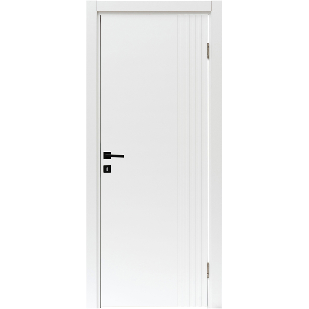 Usa interior VELTA Triad, fara geam, reversibila, MDF, 68 x 203 cm, alb