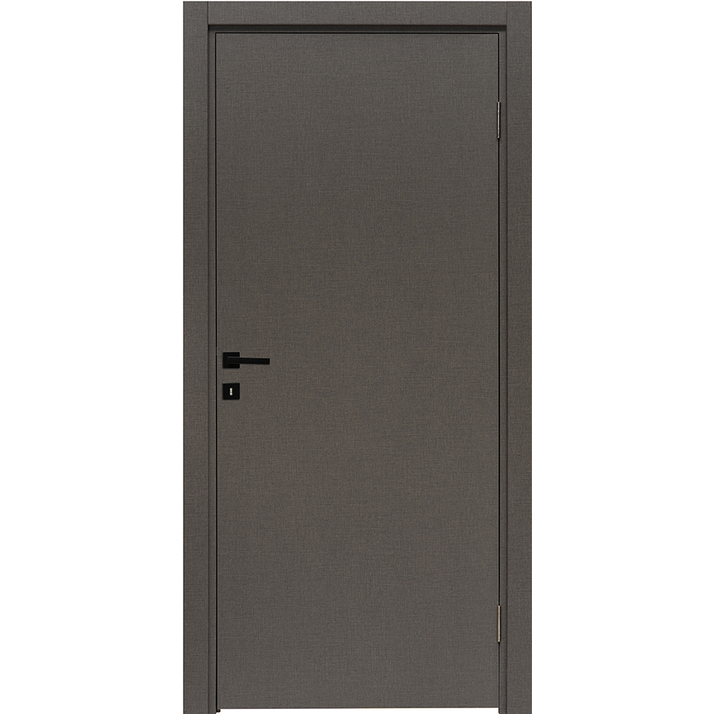 Usa interior Karpat, fara geam, reversibila, MDF, 88 x 203 cm, gri