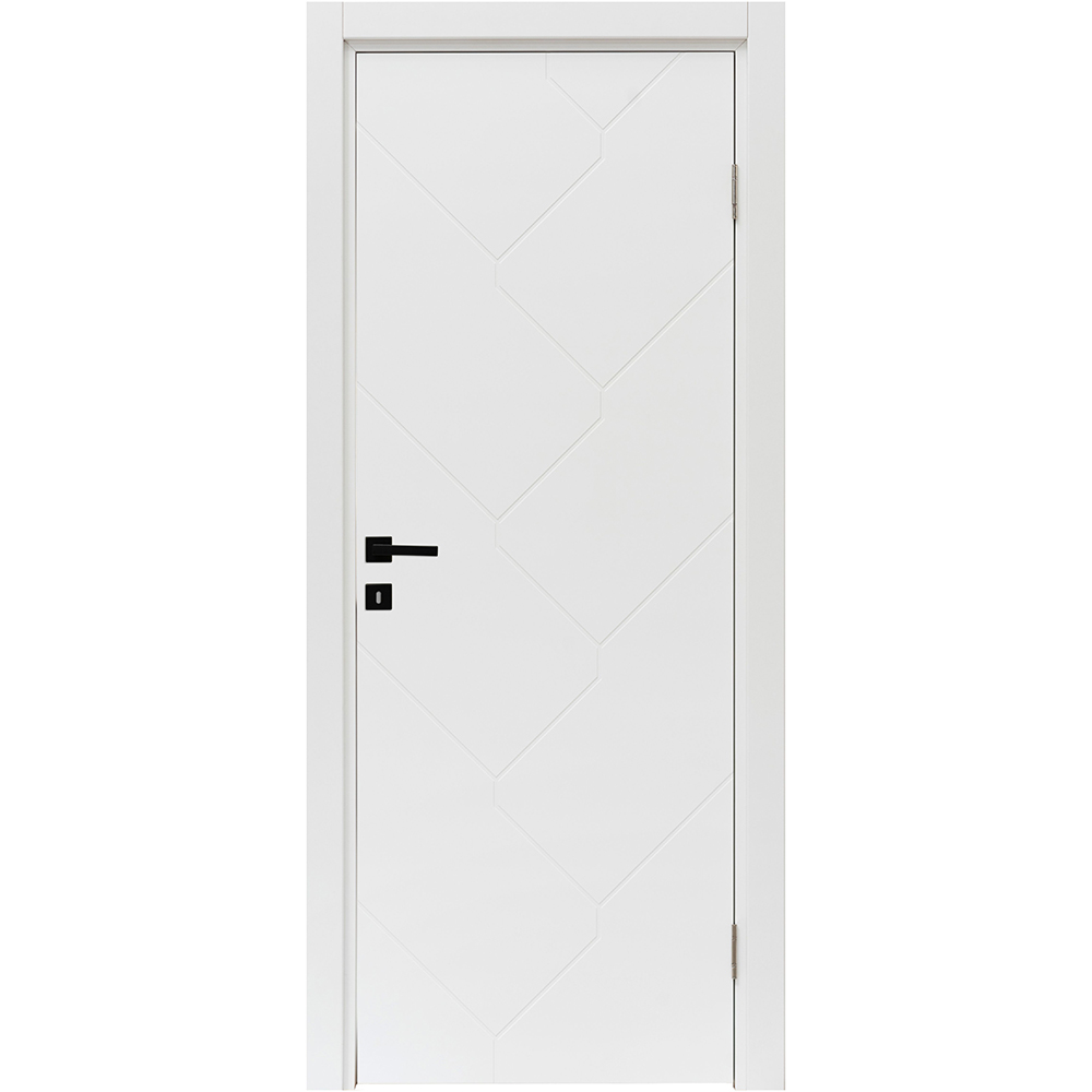 Usa interior VELTA Fagaras, fara geam, reversibila, MDF, 68 x 203 cm, alb