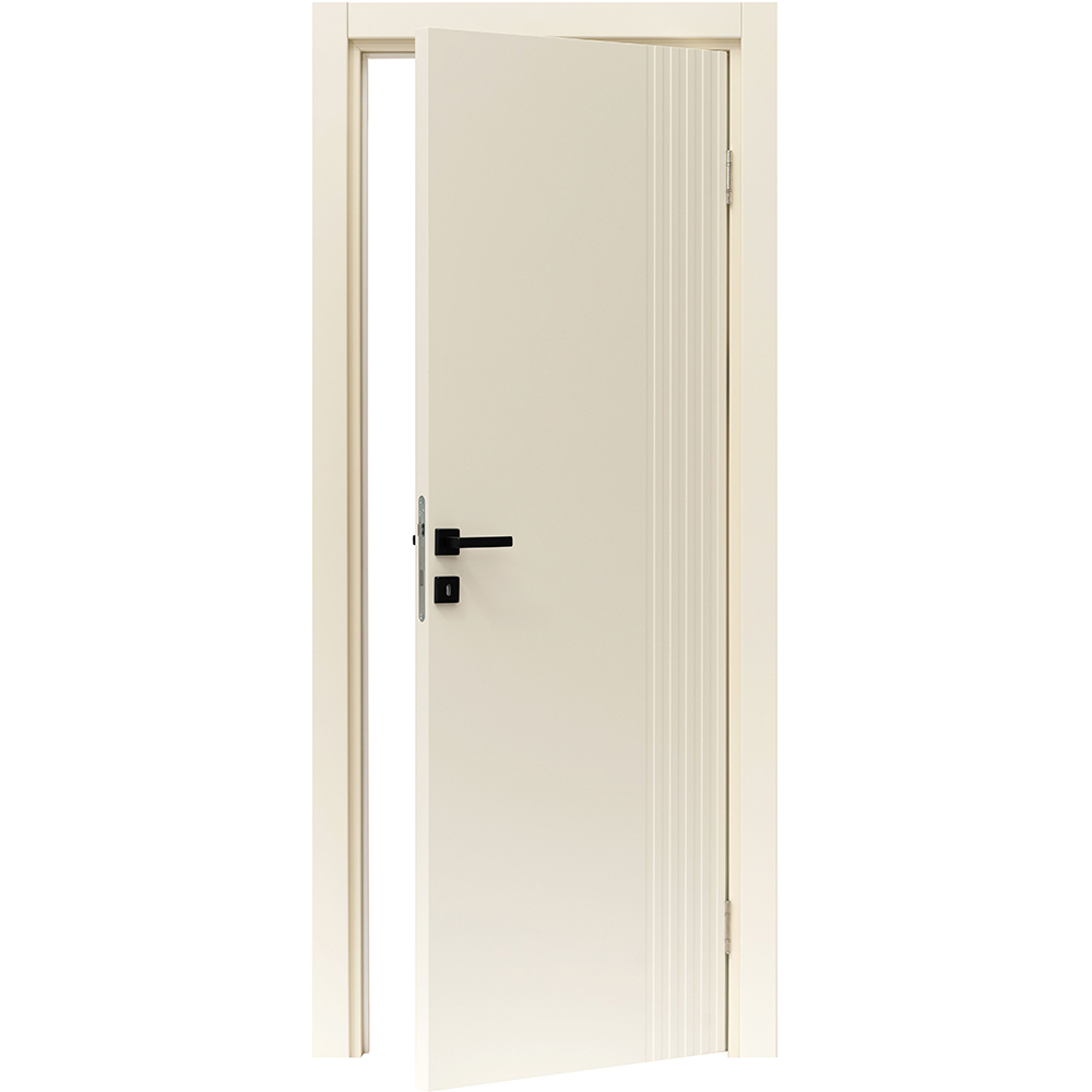 Usa interior Sonet, fara geam, reversibila, MDF, 88 x 203 cm, oyster