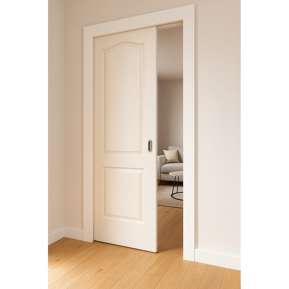 Usa interior Karpat, fara geam, reversibila, MDF, 90 x 207 cm, alb
