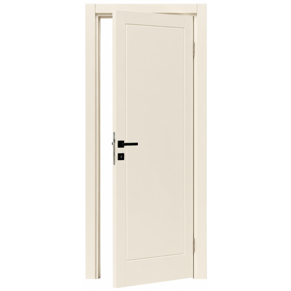 Usa interior Cristal, fara geam, reversibila, MDF, 68 x 203 cm, oyster